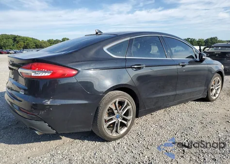 2019 Ford Fusion Sel from USA, damaged, VIN 3FA6P0CD1KR233396